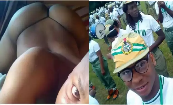 OMG!!! See trending Photo Of A Corp Member Who has turned Gay.